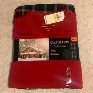 Cuddl Duds Men’s fleece pajama set